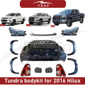 ชุดบอดี้ทุ่งทุนดราคุณภาพสูงสำหรับปี 2016 Hilux